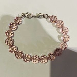 Swarovski Pink Crystal Bracelet